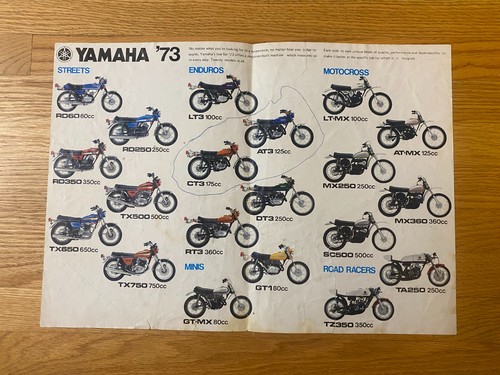 Moto yamaha 1973 - moto,
