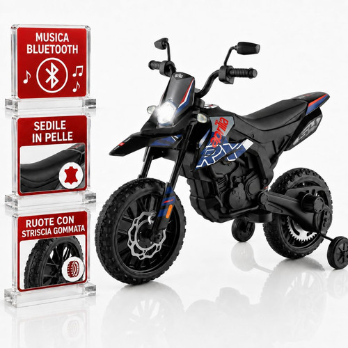 Moto elettrica bambini - bambini, aprilia